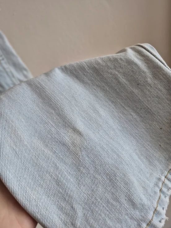 Vintage Ralph Lauren Polo 100% Cotton Women's Jeans Size 31" Waist Light Wash - Picture 6 of 11